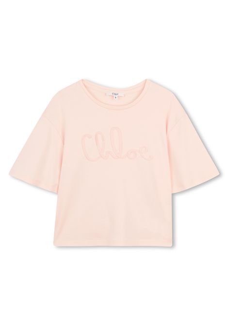 T-shirt con logo CHLOE' KIDS | C2085846J